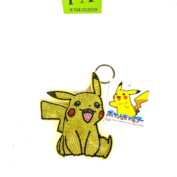 Sparkly Pikachu Rhinestone Keychain – Pokémon - Picture 2 of 9